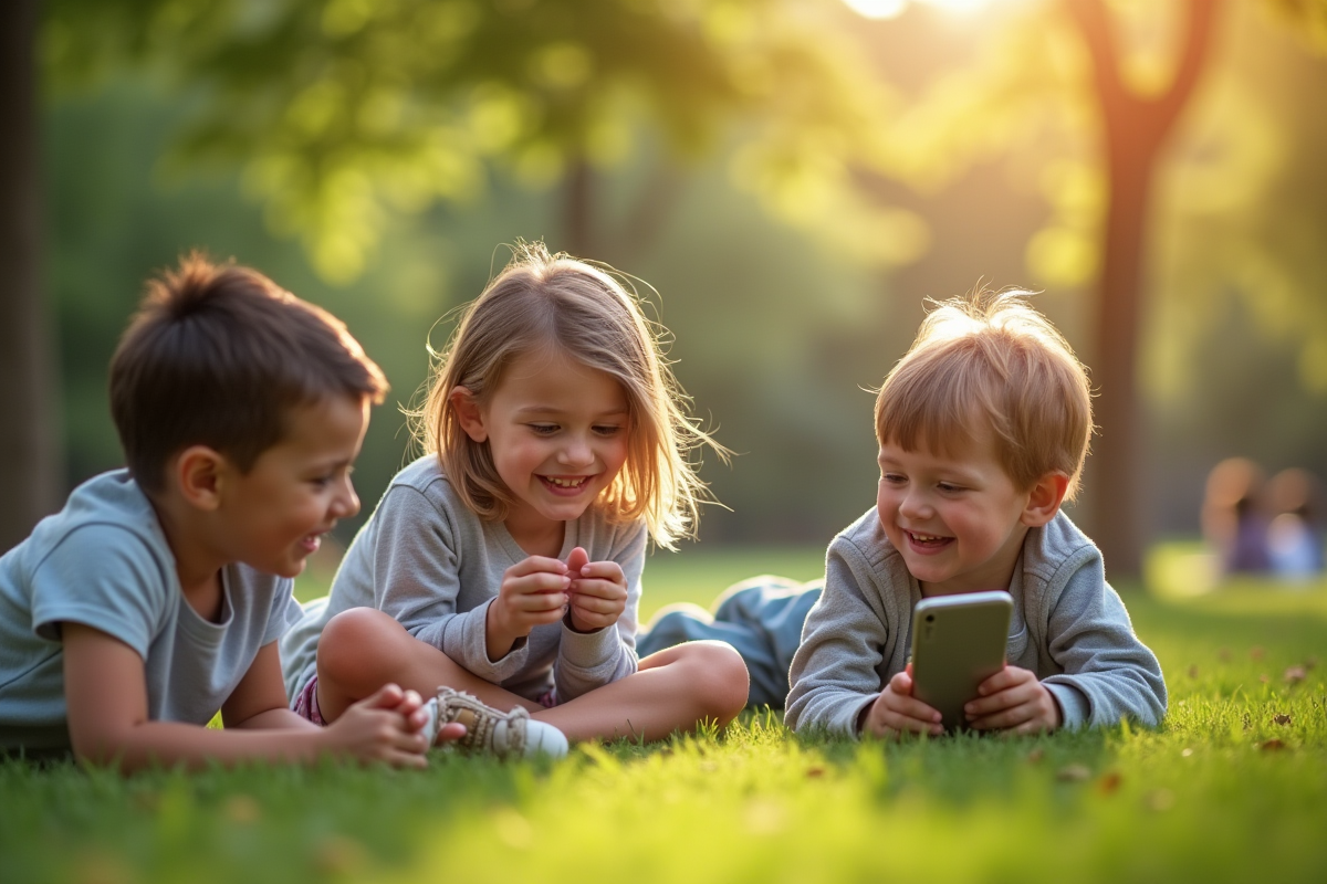 enfants numérique
